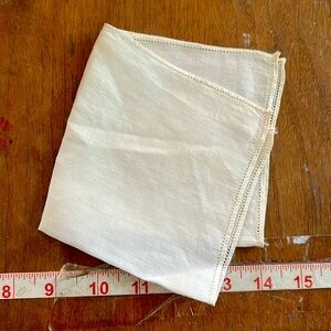 Sold  Drawn Thread 1920’s Sweet Little Hanky